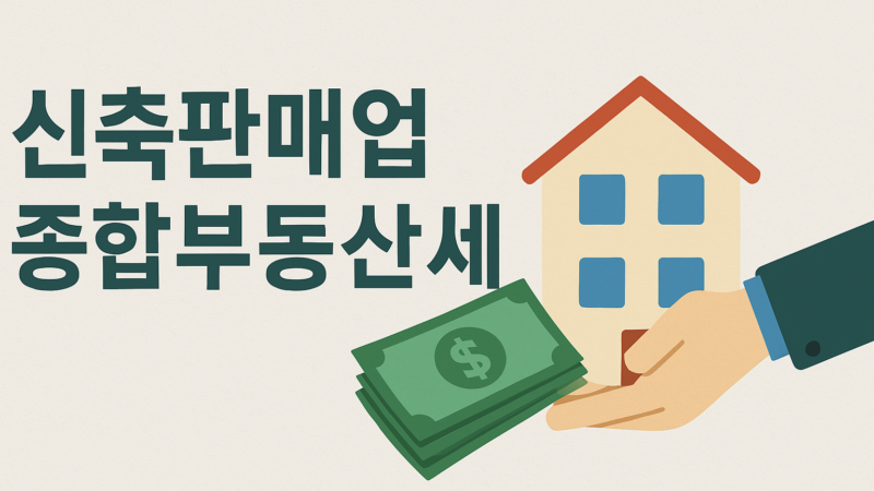 신축판매업, 종합부동산세 과세 대상 아닌 경우